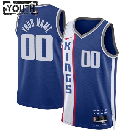 NBA Børn Trøje Sacramento Kings Custom 2023-24 Nike City Edition Swingman